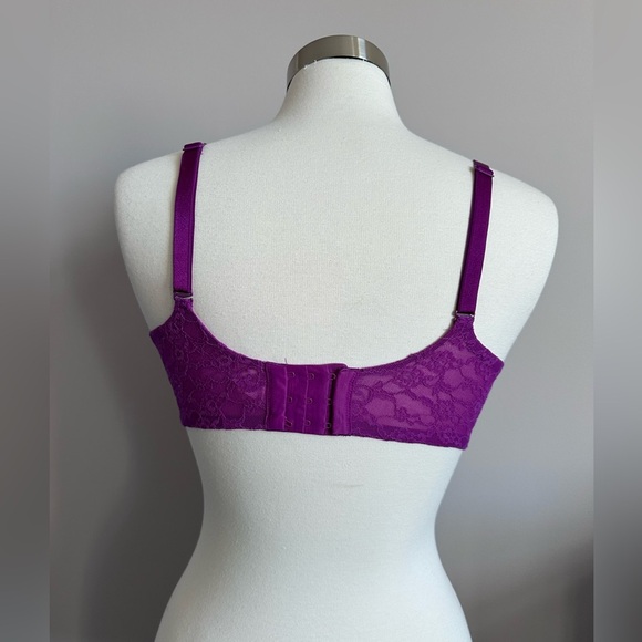 Victoria's Secret VS Perfect Coverage Lightly Padded Convertible Lace Bra 36DD - Picture 3 of 11